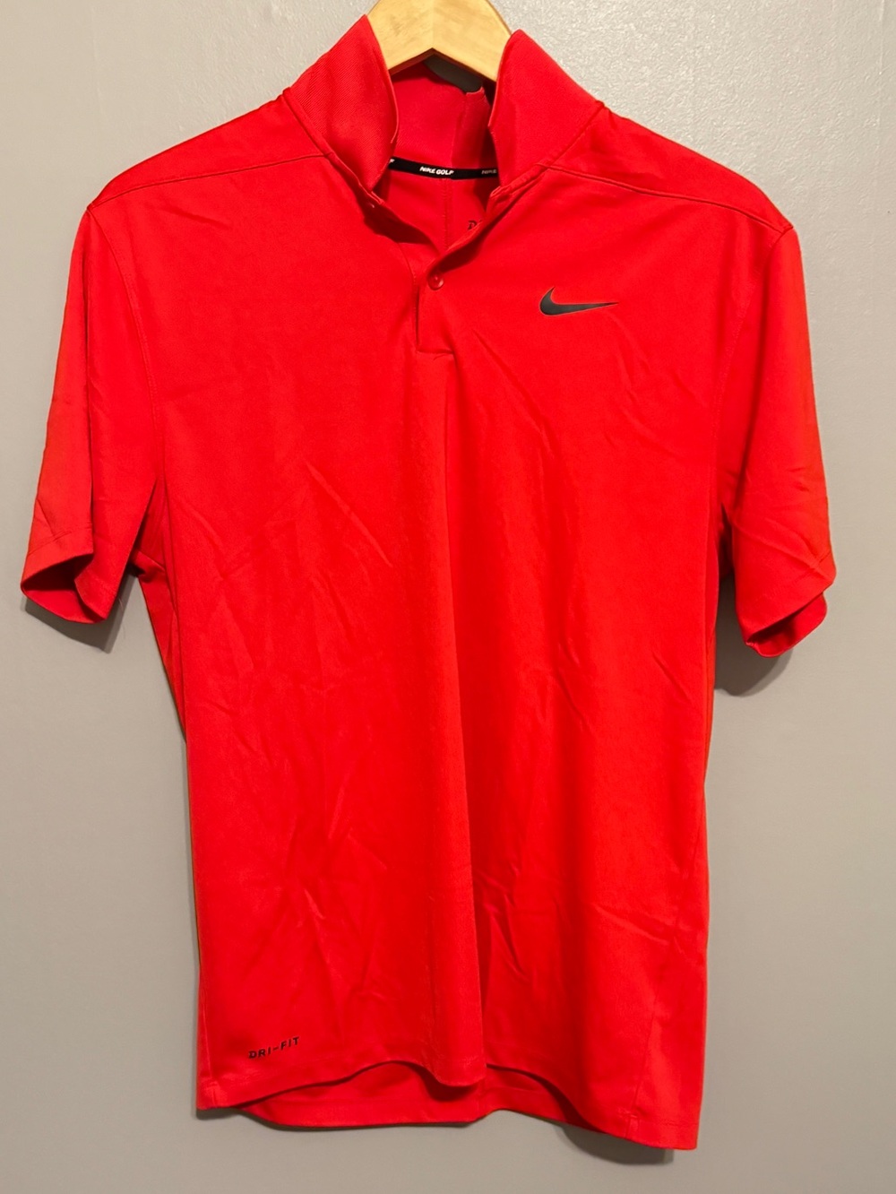 Nike Men’s Red Dri-FIT Polo Shirt